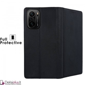 Telone smart magnet serijos atverčiamas dėklas - juodas (telefonams Xiaomi Redmi Note 10/Note 10S/Poco M5S) Telone smart magnet serijos atverčiamas dėklas - juodas (telefonams Xiaomi Redmi Note 10/Note 10S/Poco M5S)